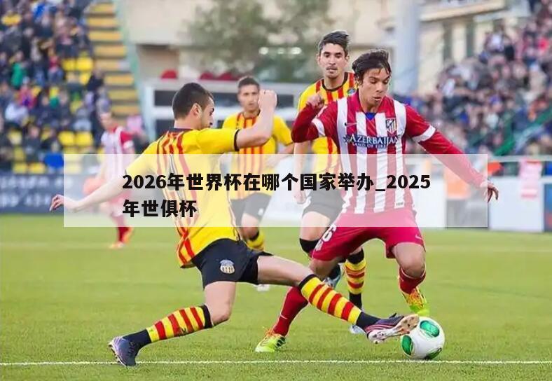 2026年世界杯在哪个国家举办_2025年世俱杯