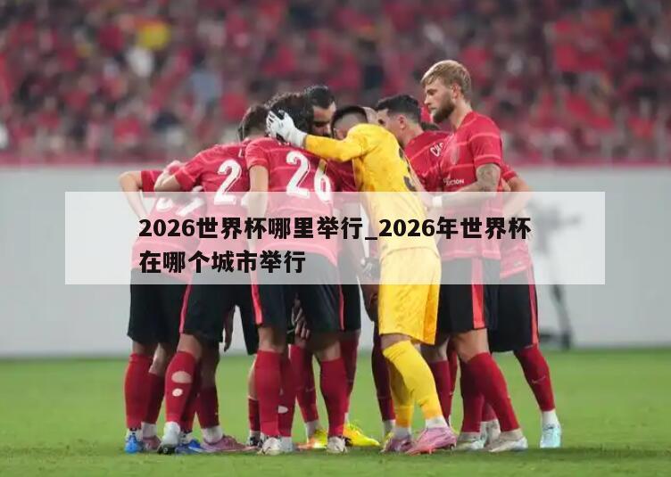 2026世界杯哪里举行_2026年世界杯在哪个城市举行