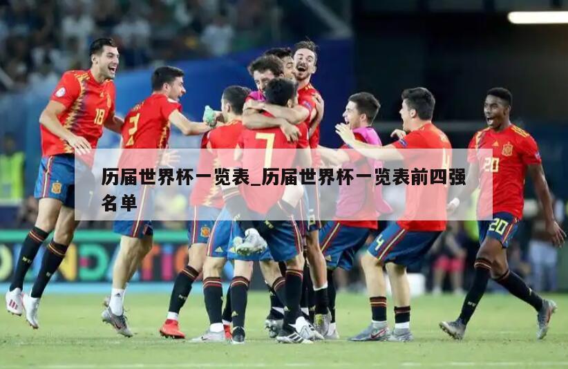 历届世界杯一览表_历届世界杯一览表前四强名单