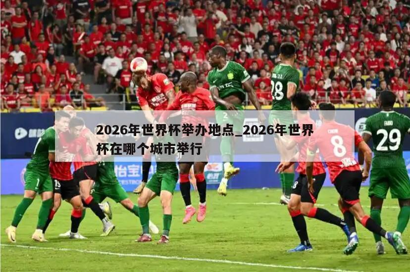 2026年世界杯举办地点_2026年世界杯在哪个城市举行