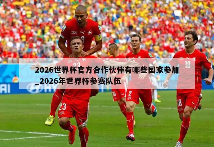 2026世界杯官方合作伙伴有哪些国家参加_2026年世界杯参赛队伍